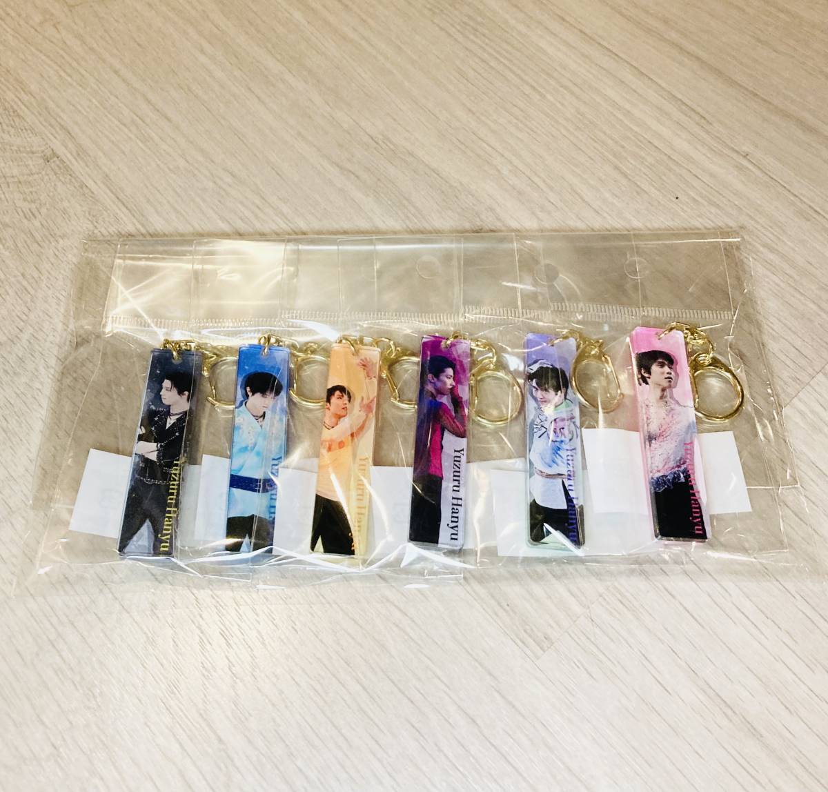 羽生結弦展2019-20 アクリルスティックキーホルダー全6種 羽生結弦展