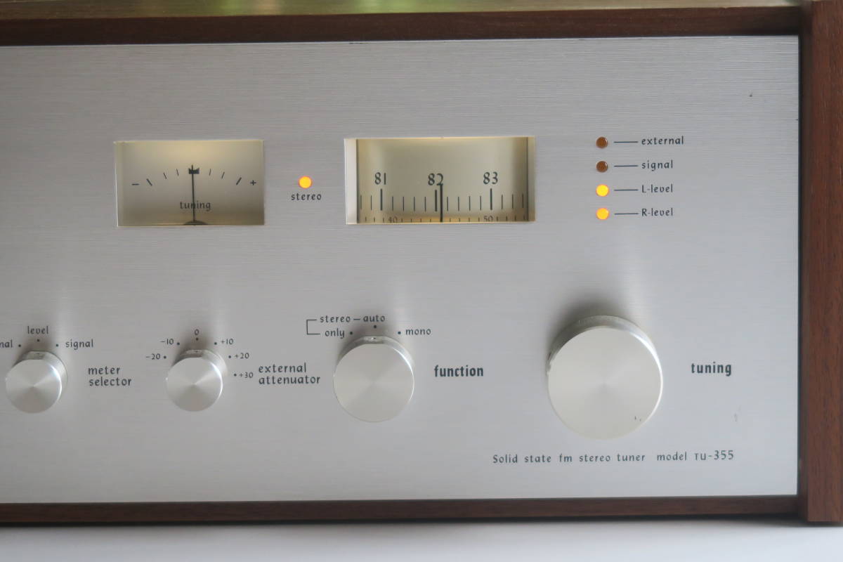 Yahoo!オークション - デノン DENON TU-355 FMステレオチューナー（稼