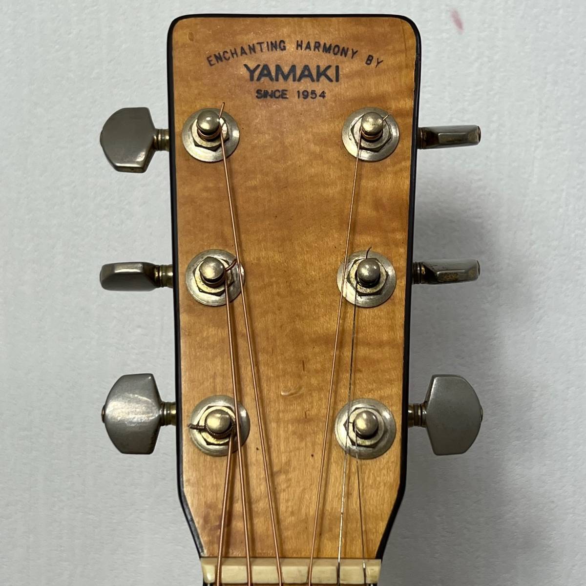 ヤマキ YAMAKI W500 アコースティックギター 木製 ソフトケース付き