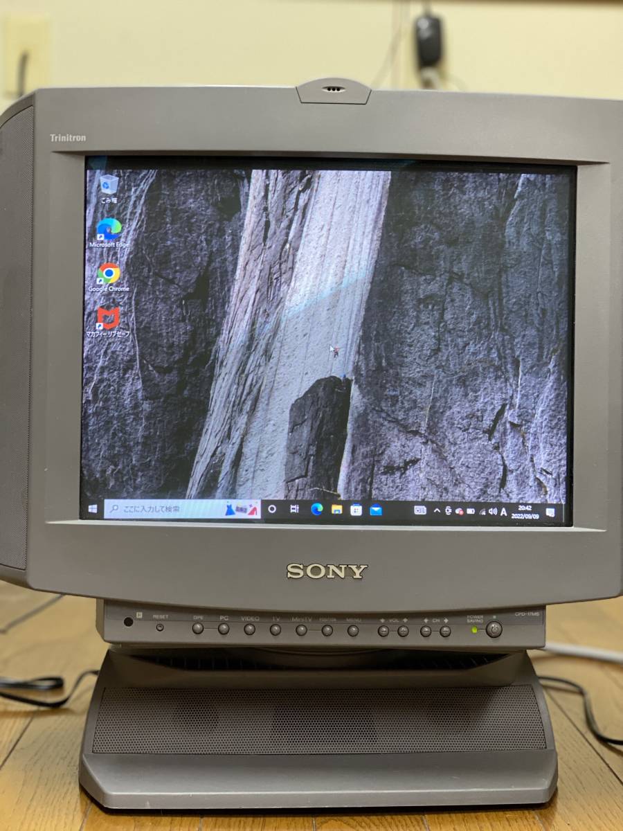 Yahoo!オークション - SONY 高解像度 トリニトロンカラーディスプレイ