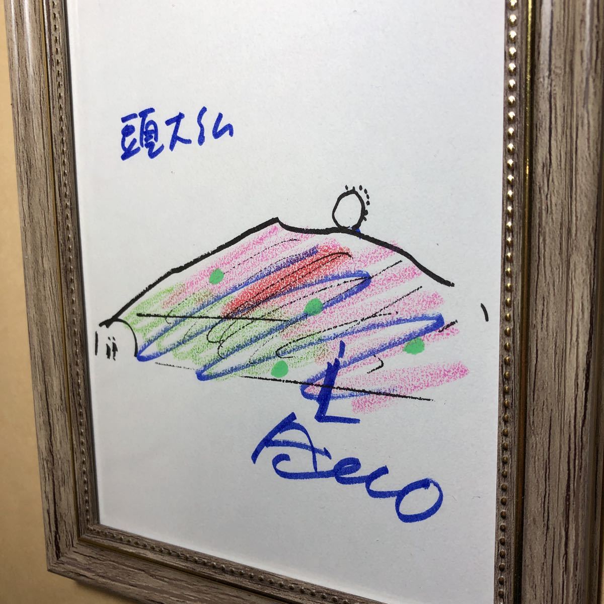 安藤忠雄 サイン・ドローイング 頭大仏｜Yahoo!フリマ（旧PayPayフリマ）