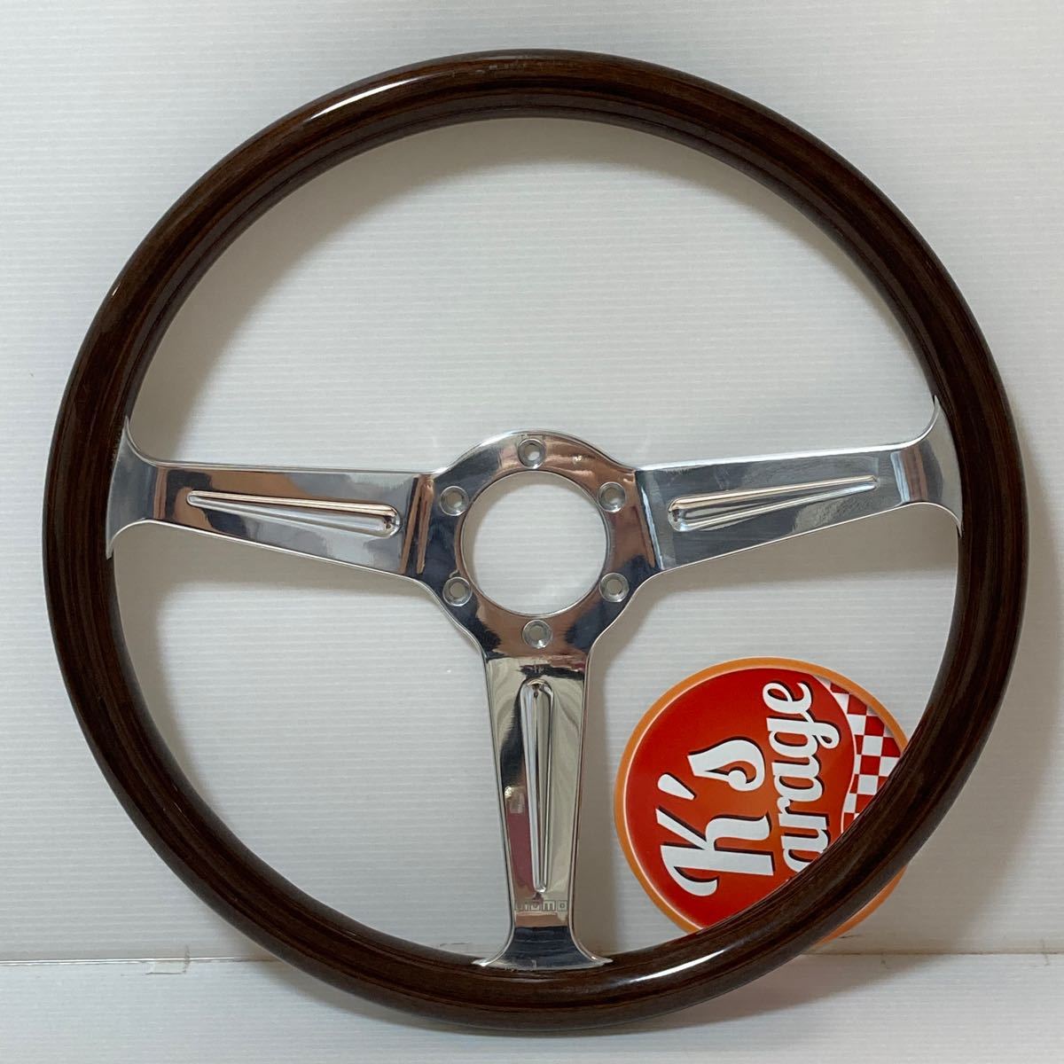 モモ momo ウッドステアリング 365mm JL36 1998年製 36パイ 極上品 美