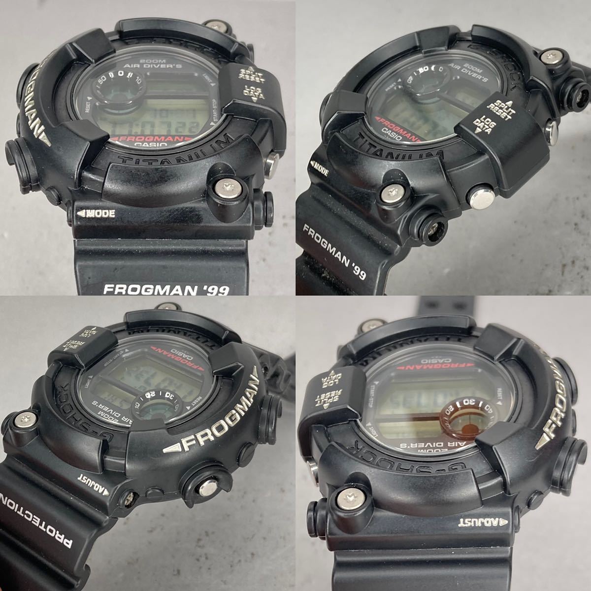 Yahoo!オークション - 極美品 G-SHOCK DW-8200ZU-1T FROGMAN'99 フロッ