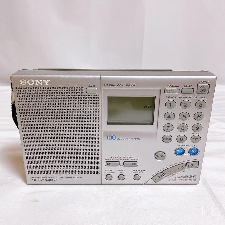 動作確認済】SONY ソニー ICF-SW7600GR FM/AM短波ラジオ 商品细节