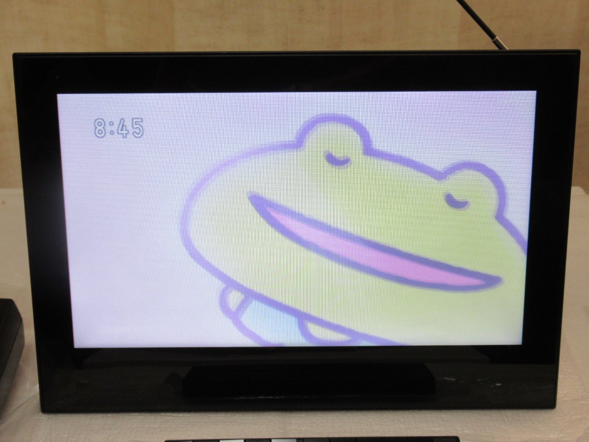 9インチポータブルTV 中古 改造済 PhotoVisionTV202HW 黒 一式｜Yahoo