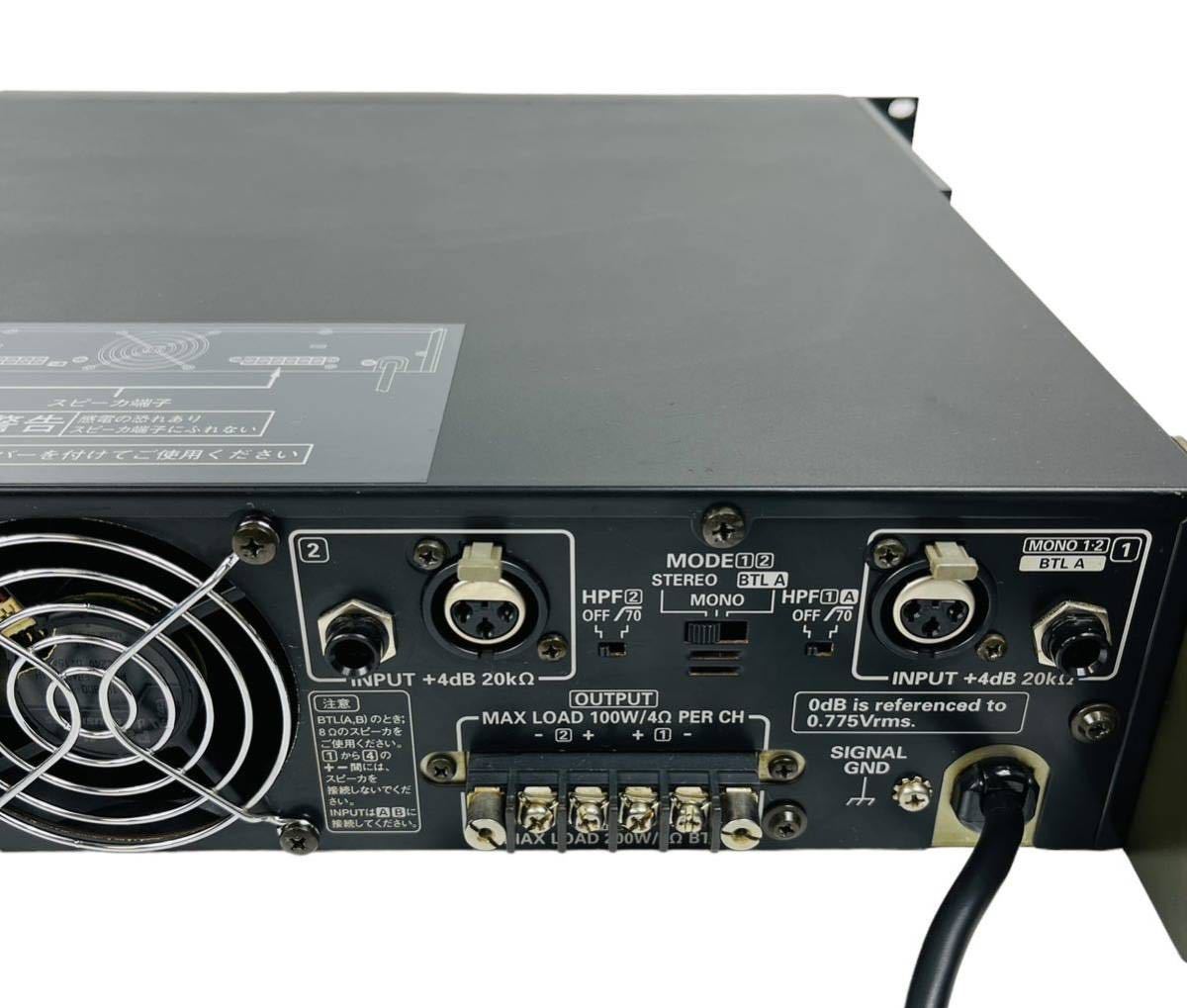 即決/送料無料 Panasonic パナソニック RAMSA ラムサ 4Channel Power