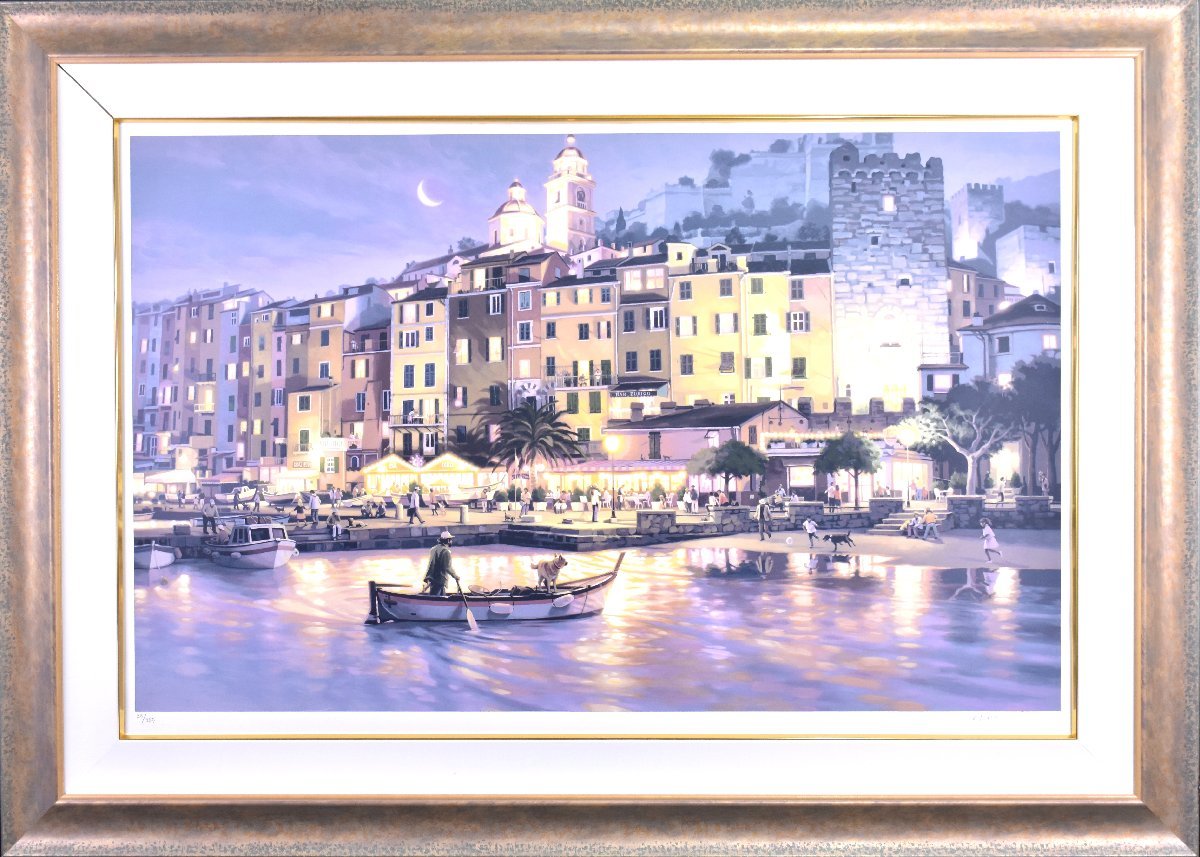 Yahoo!オークション - 真作保証 / 笹倉鉄平 / ヴィーナスの港 / シルク