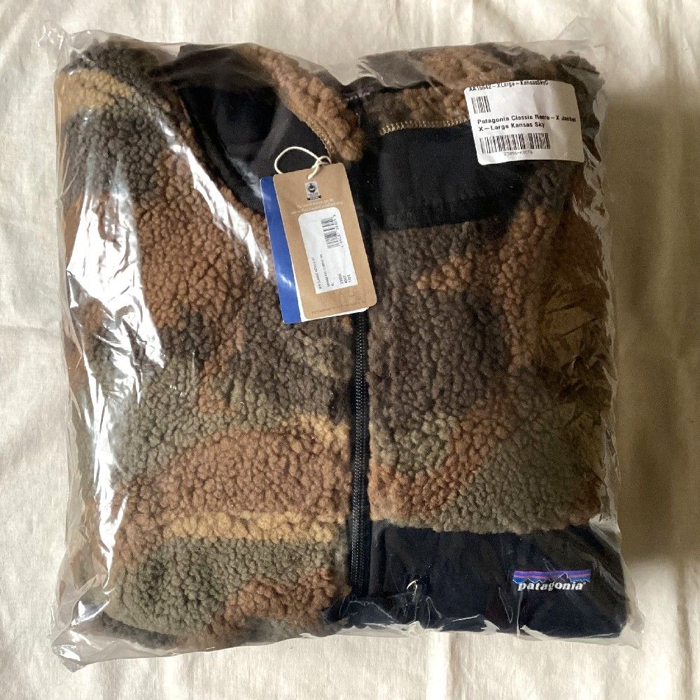 新品】 パタゴニア カモフラ 迷彩 レトロXジャケット XL patagonia