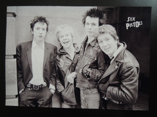 A4 額付き ポスター シドビシャス Sid Vicious パンク Sex Pistols