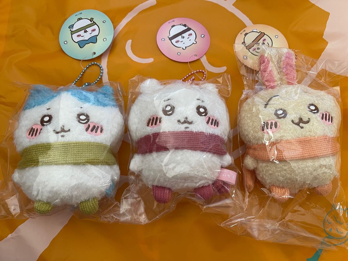 ちいかわ ぬくぬくの装いマスコット ちいかわ ハチワレ うさぎ 全3種