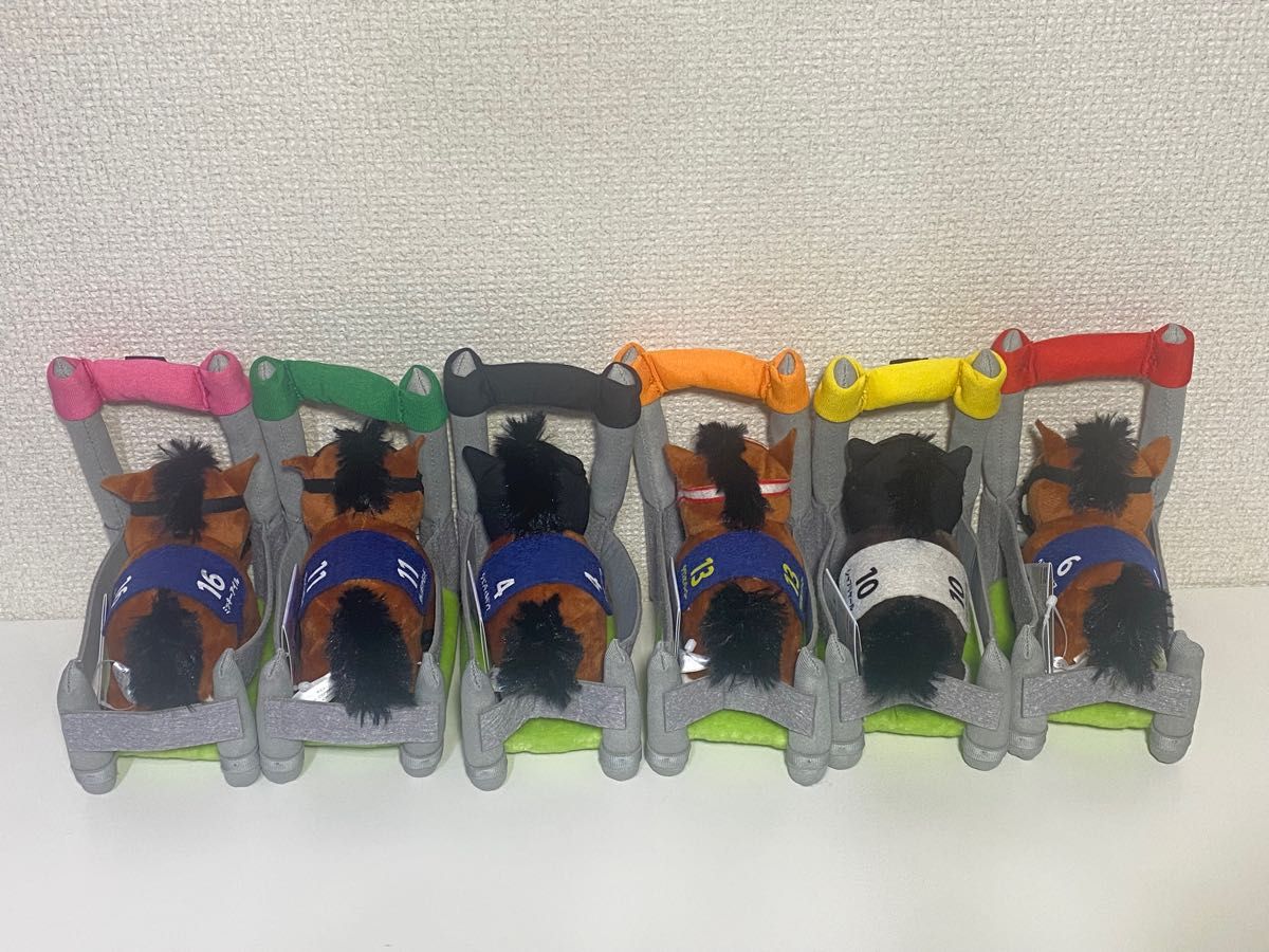 サラブレッドコレクション ゲートインぬいぐるみ AB全6種セット