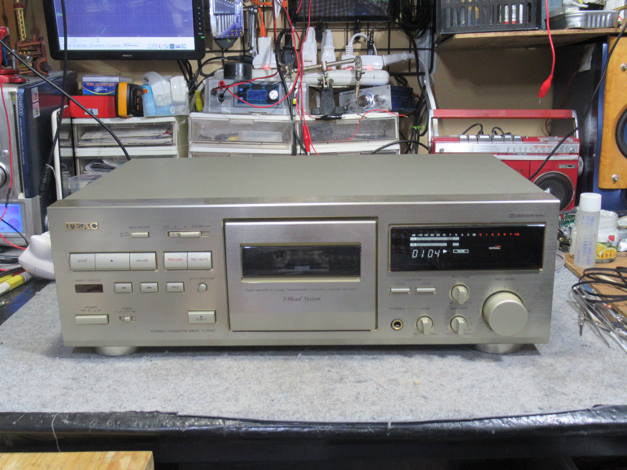TEAC V-1050 ディスプレイ表示不良 – Audiolife － Enjoy your audio