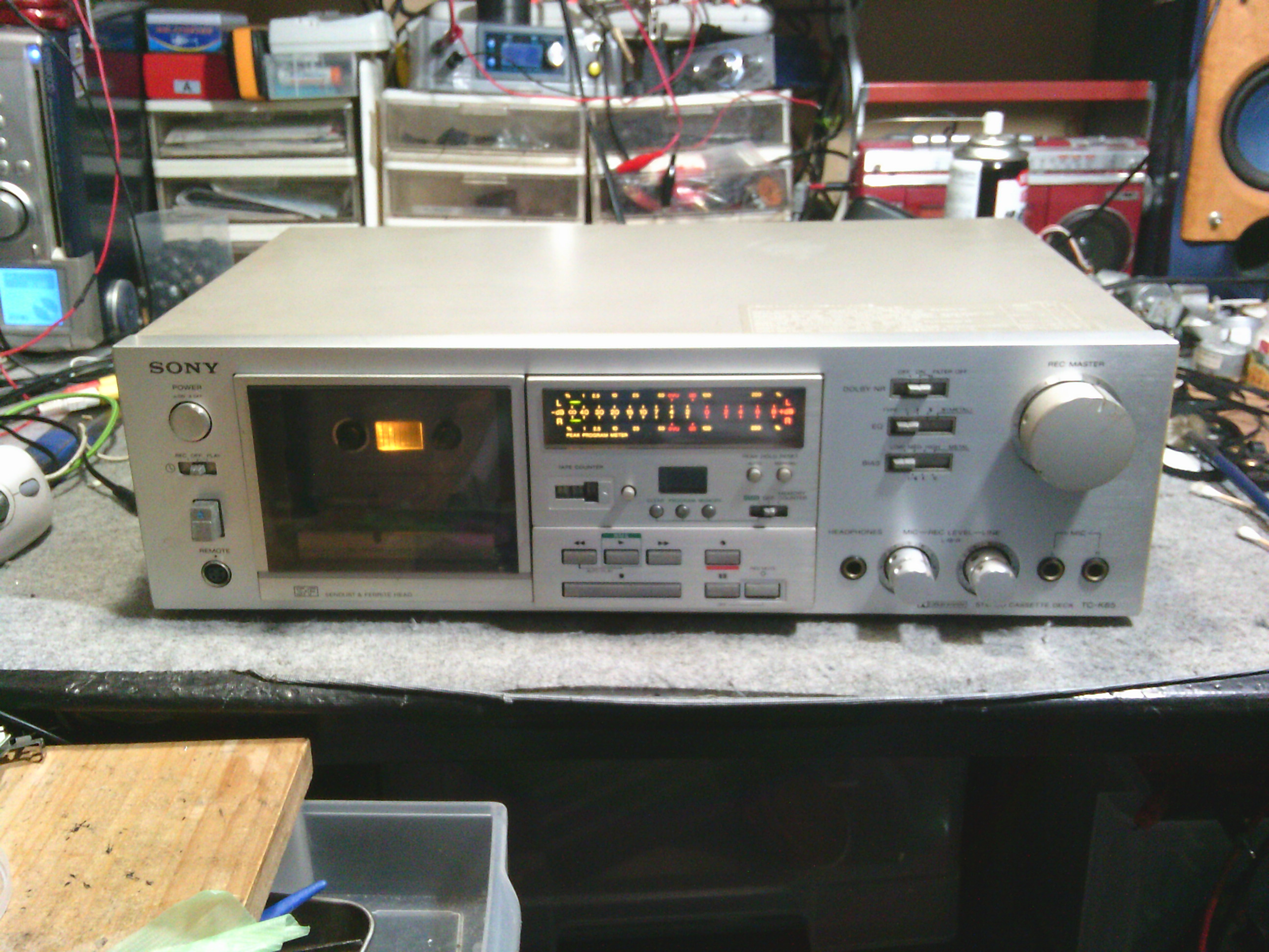 SONY TC-K65 速度調整 – Audiolife － Enjoy your audio life!!