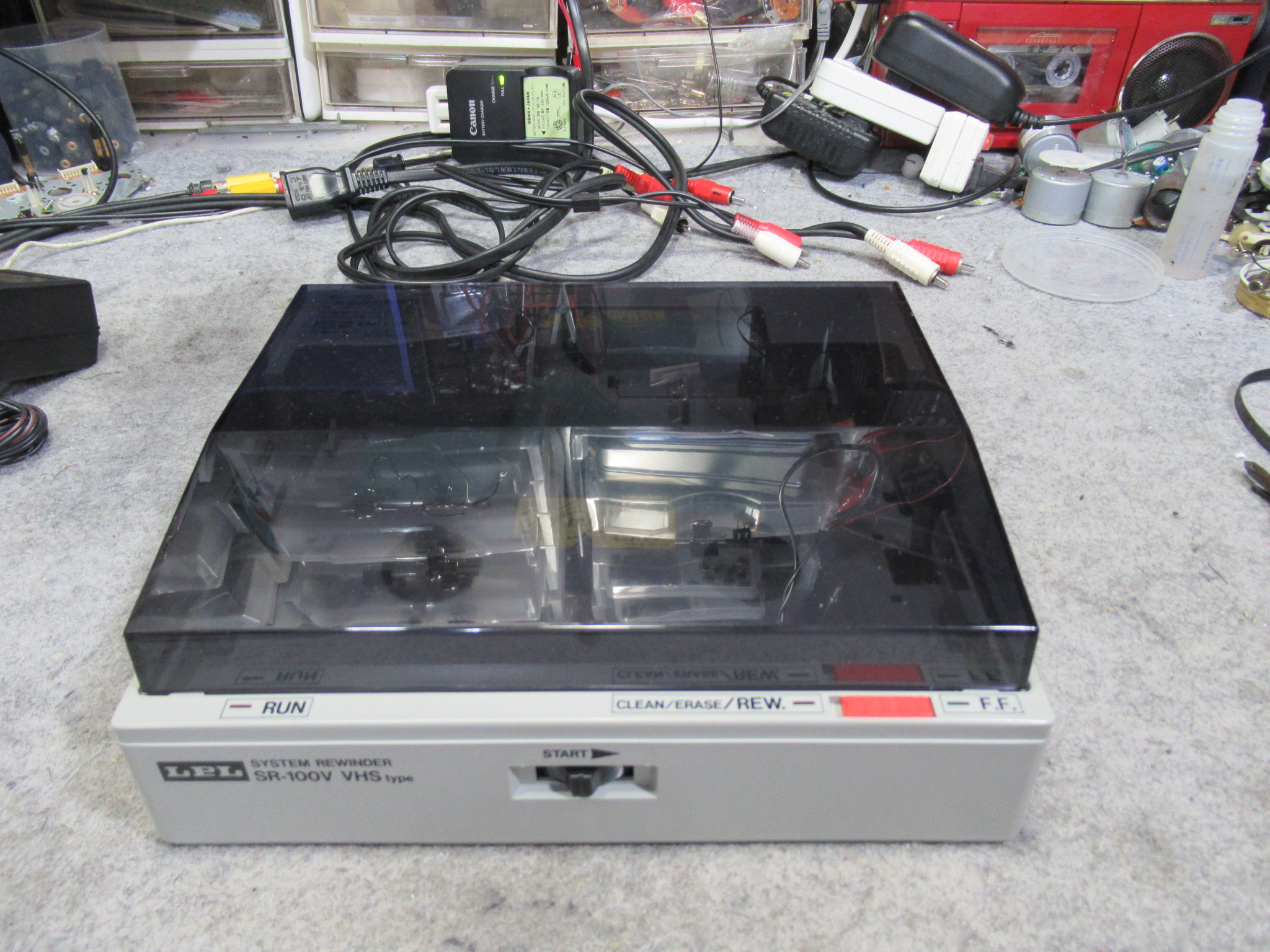 VHSリワインダー SR-100V – Audiolife － Enjoy your audio life!!