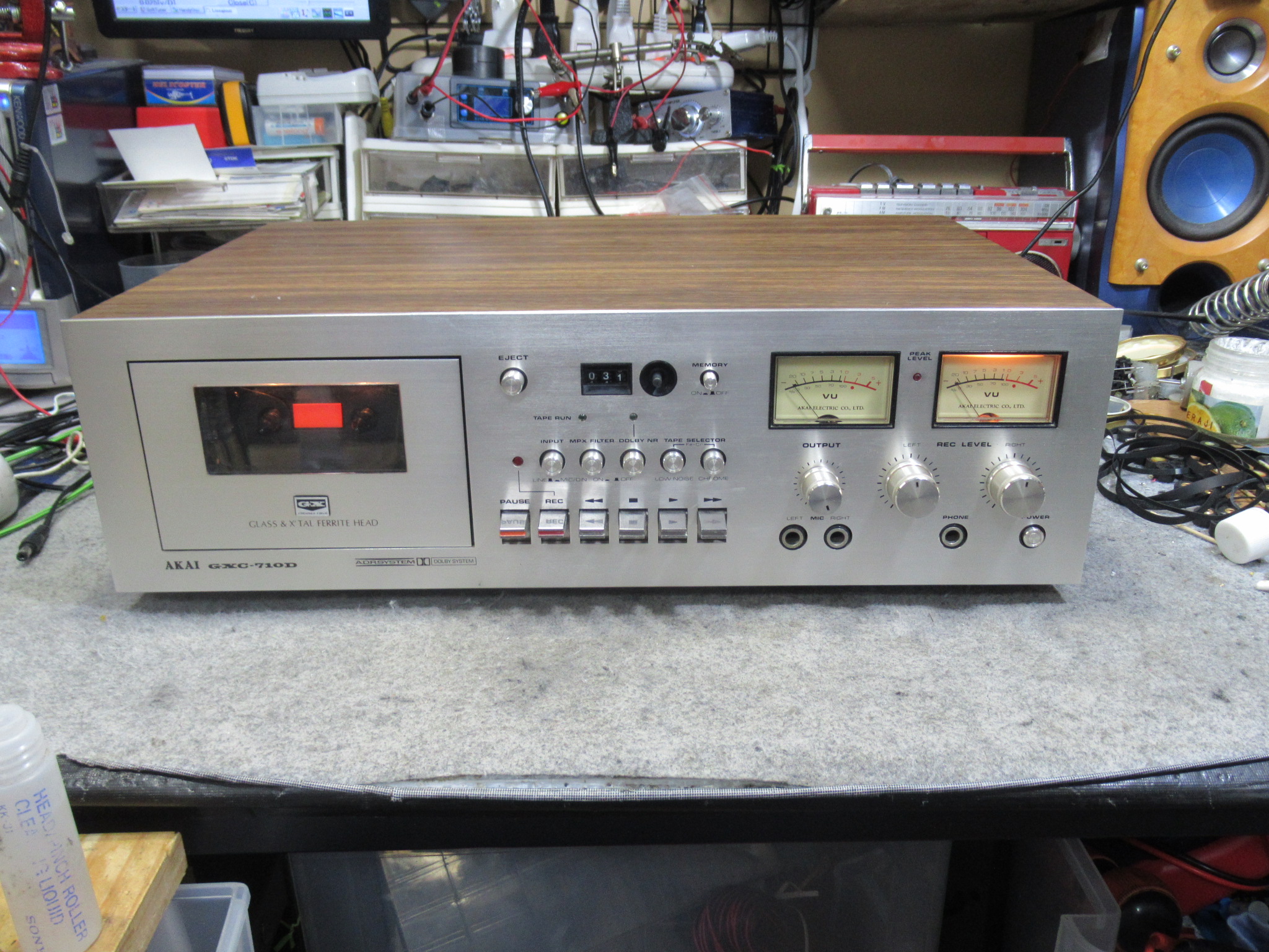 AKAI GXC-710D メーターランプ交換ほか – Audiolife － Enjoy your