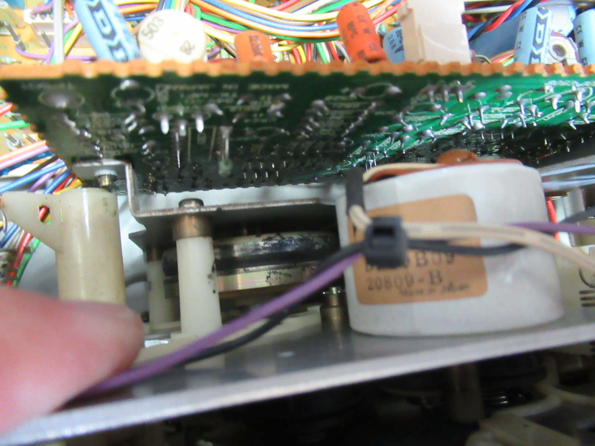 Nakamichi ZX-9 DDモーター基板修理、オレンジキャップ交換ほか