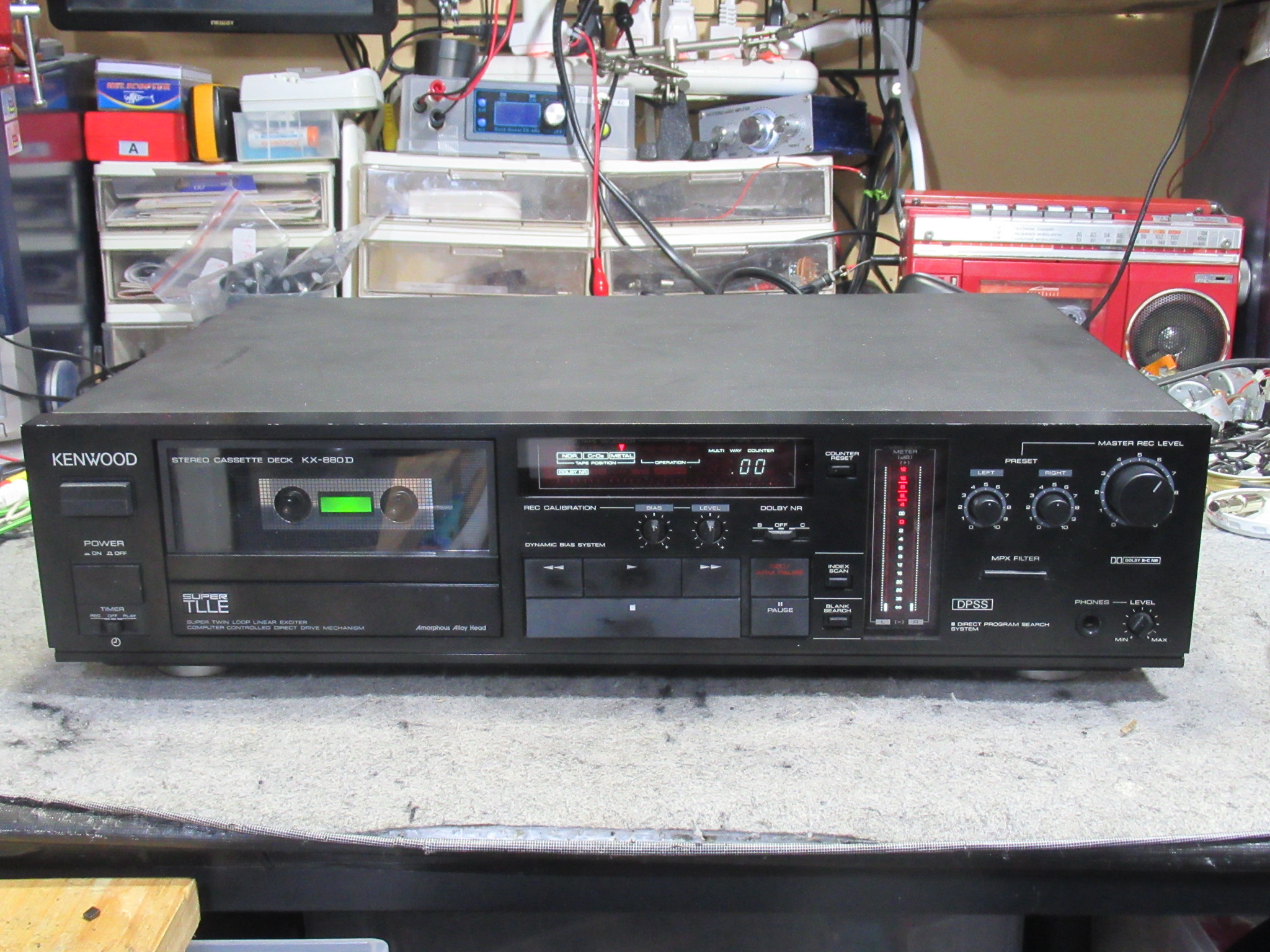 KENWOOD KX-880D 片CH再生出力不良 – Audiolife － Enjoy your audio