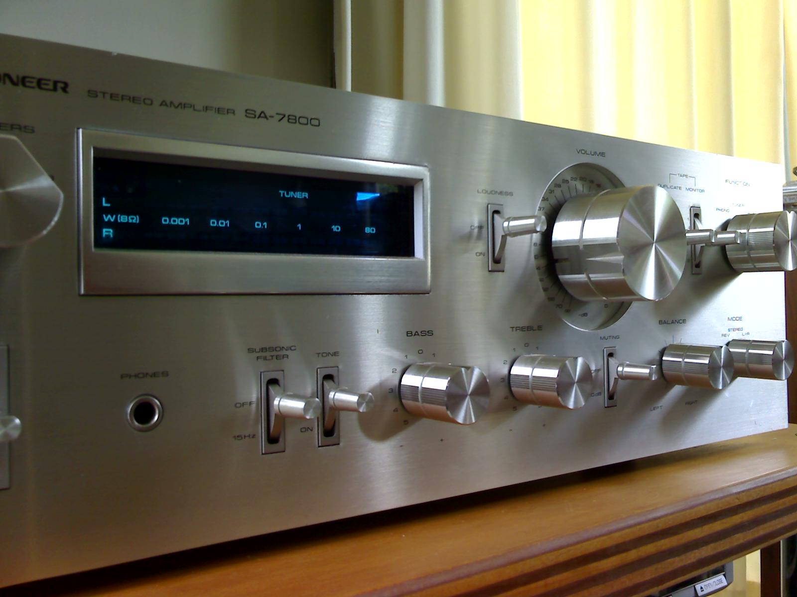 Pioneer SA-7800 | Audio-Ho-Ho