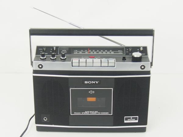 高額買取実施中!!】SONY CF-2580 ラジオ カセットテープレコーダー