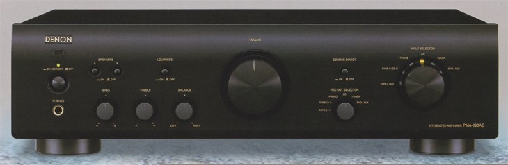 DENON PMA-390AE Specifications Denon / Den On