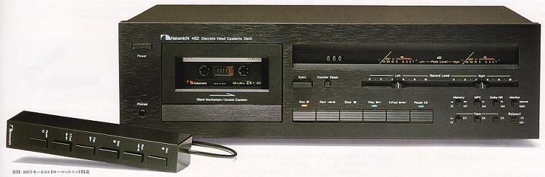 Nakamichi 482 Specifications Nakamichi