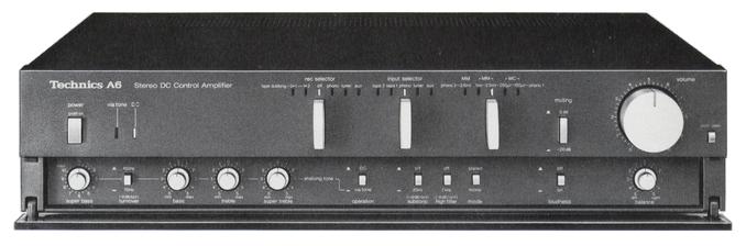 Technics SU-A6 Specification Technics