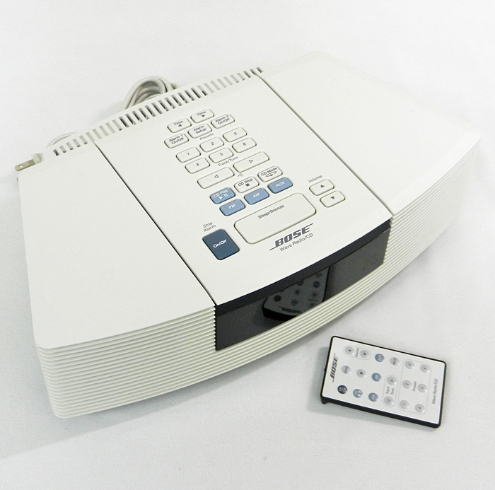 BOSE【WAVE RADIO CD】 ボーズ ウェーブレディオCD ホワイト AWRC/0P