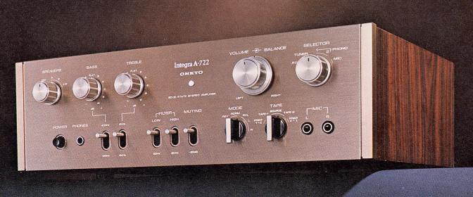 ONKYO Integra A-722の仕様 オンキヨー/オンキョー