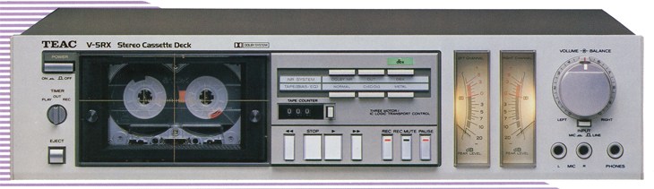 TEAC V-5RXの仕様 ティアック