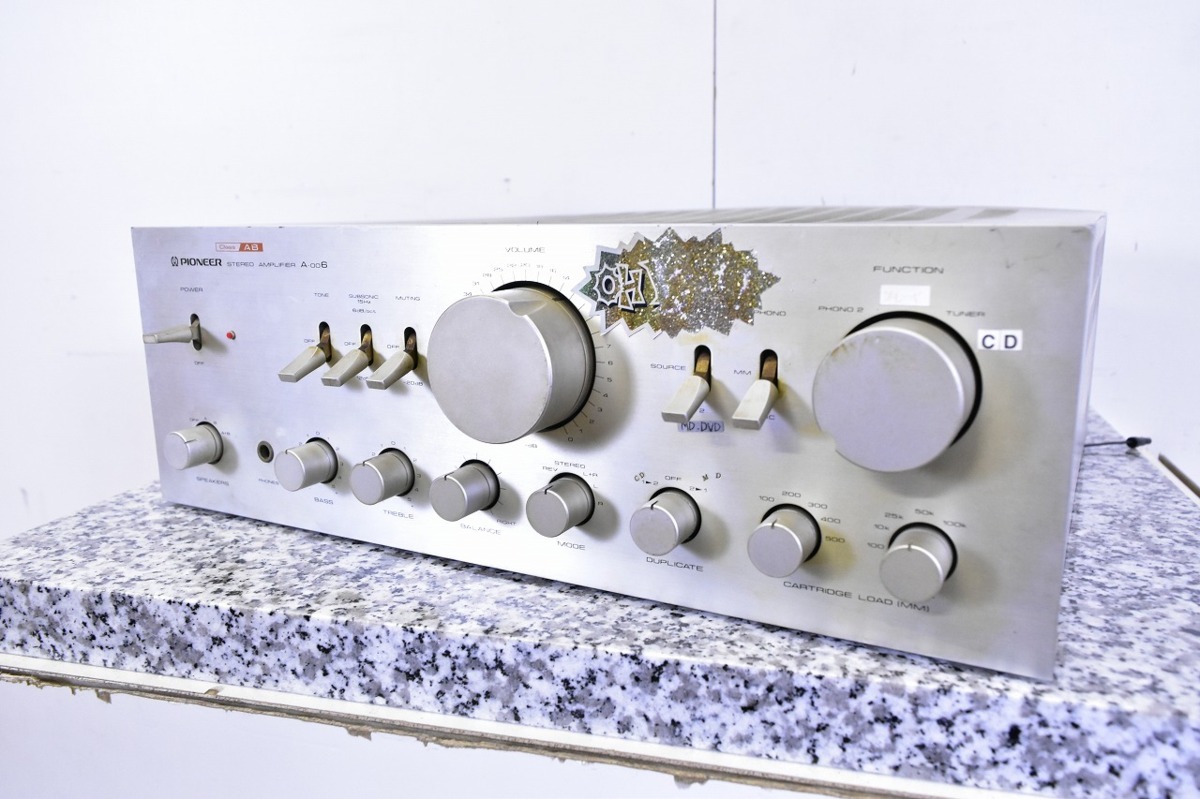 PIONEER/パイオニア プリメインアンプ A-006 買取情報 | オーディオの
