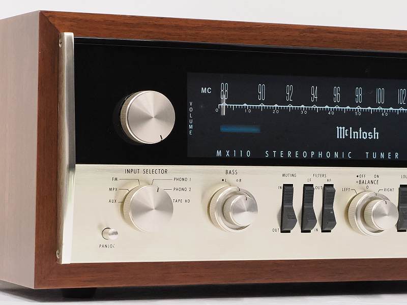 McIntosh MX110 真空管 チューナープリアンプ ウッドケース付