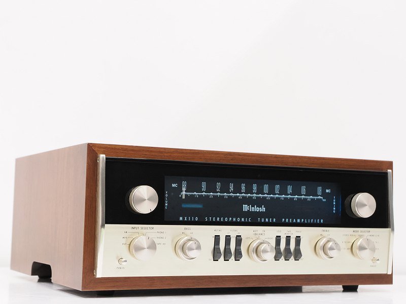 McIntosh MX110 真空管 チューナープリアンプ ウッドケース付