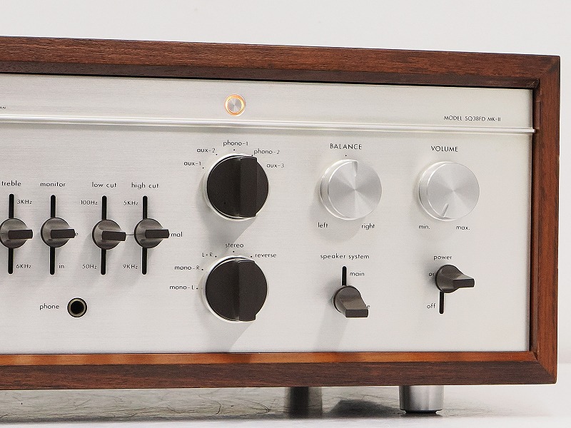 LUXMAN SQ38FD MK-II 真空管 プリメインアンプ SQ-38FD MKII