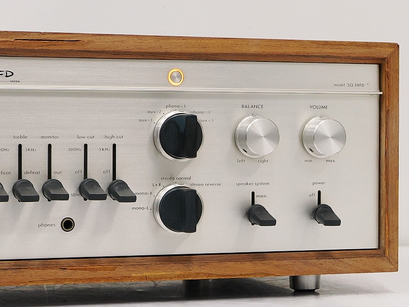 LUXMAN SQ38FD 真空管 プリメインアンプ SQ-38FD ラックスマンを島根県