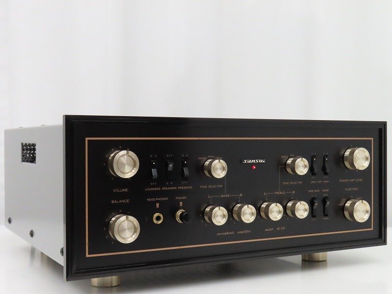 SANSUI AU-111 VINTAGE 真空管 プリメインアンプを広島県広島市で買取
