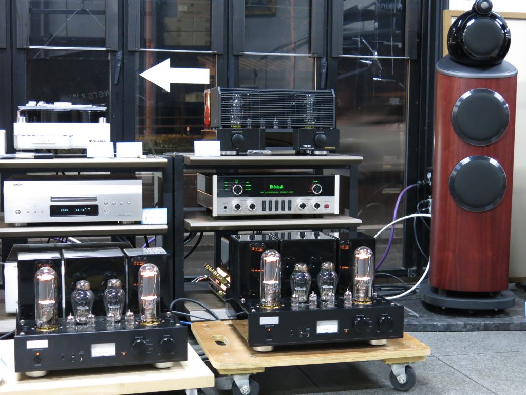 TRIODE JUNONE 845Sを2台でバイアンプをやってみた | オーディオサミット