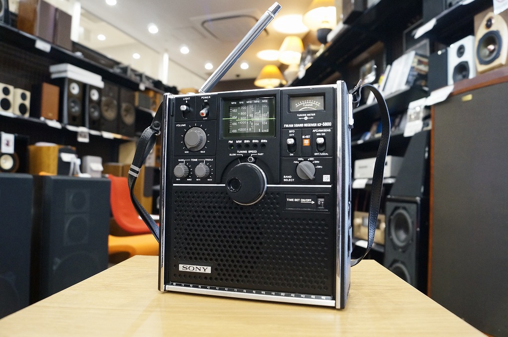 M8985 SONY ICF-5800 スカイセンサー5800 ジャンク品 M8985 SONY ICF