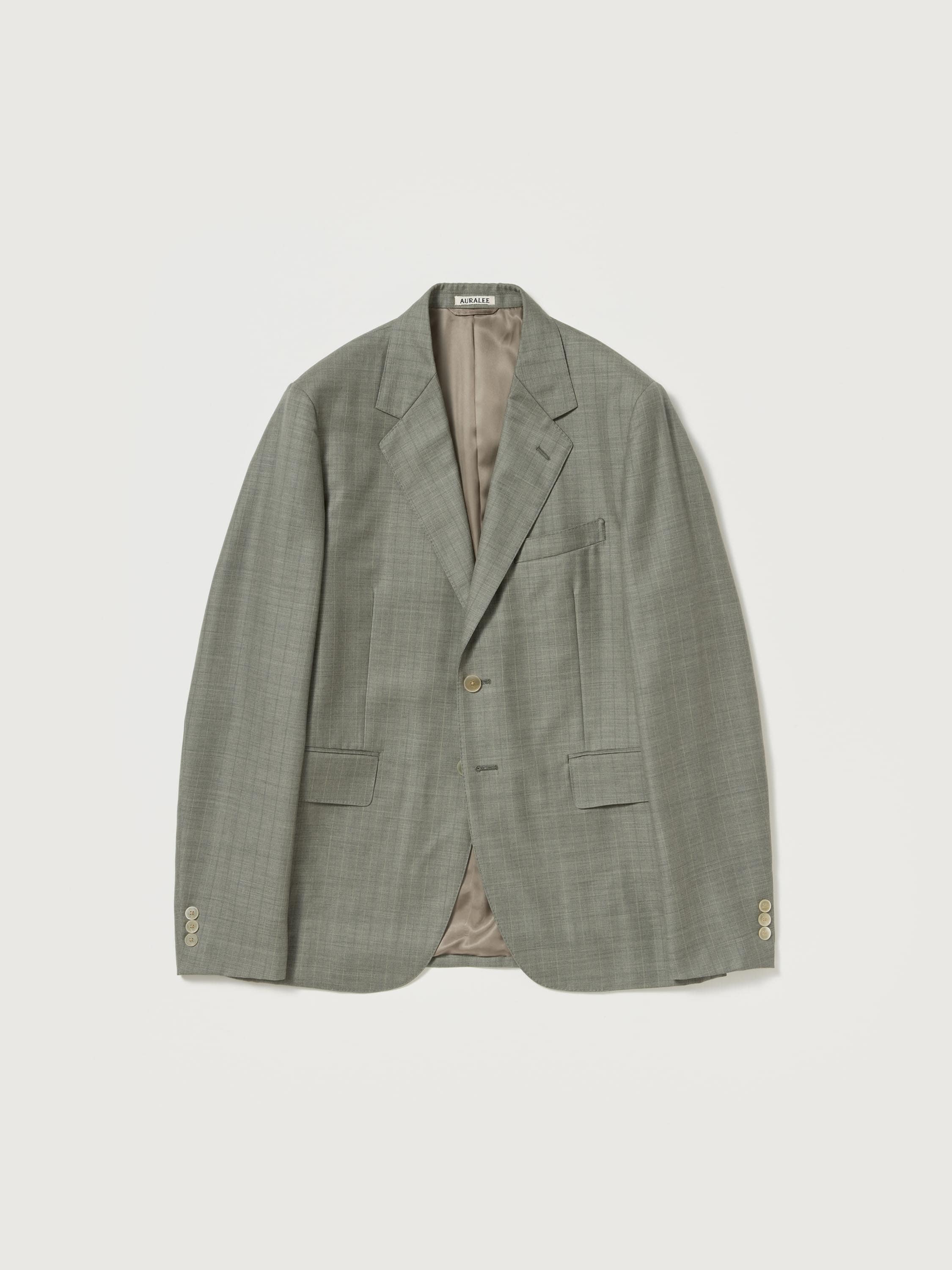 BLUEFACED WOOL JACKET - AURALEE Official Website