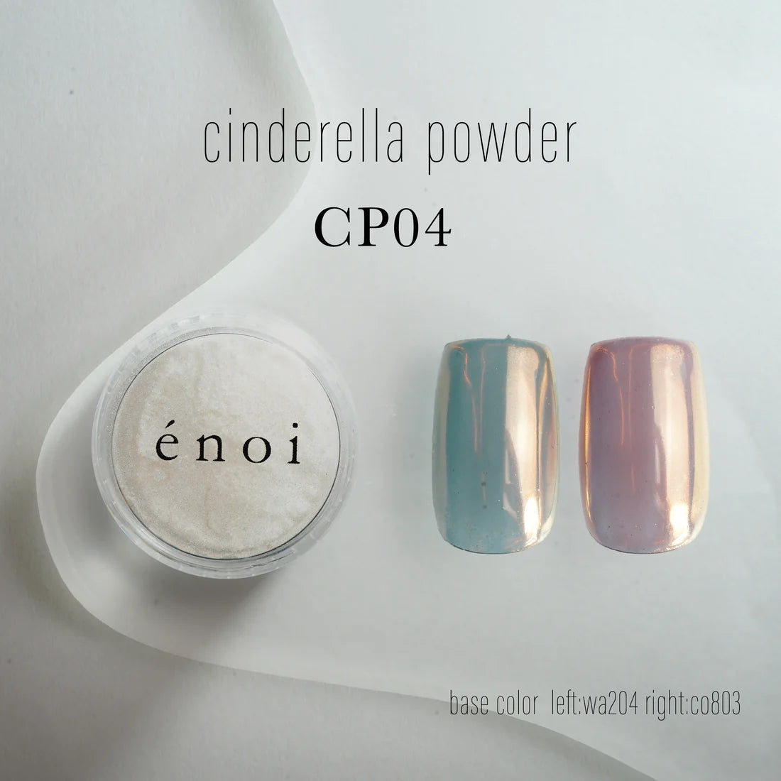 énoi Cinderella Powder (Chrome) - full 10pc set/individual pots