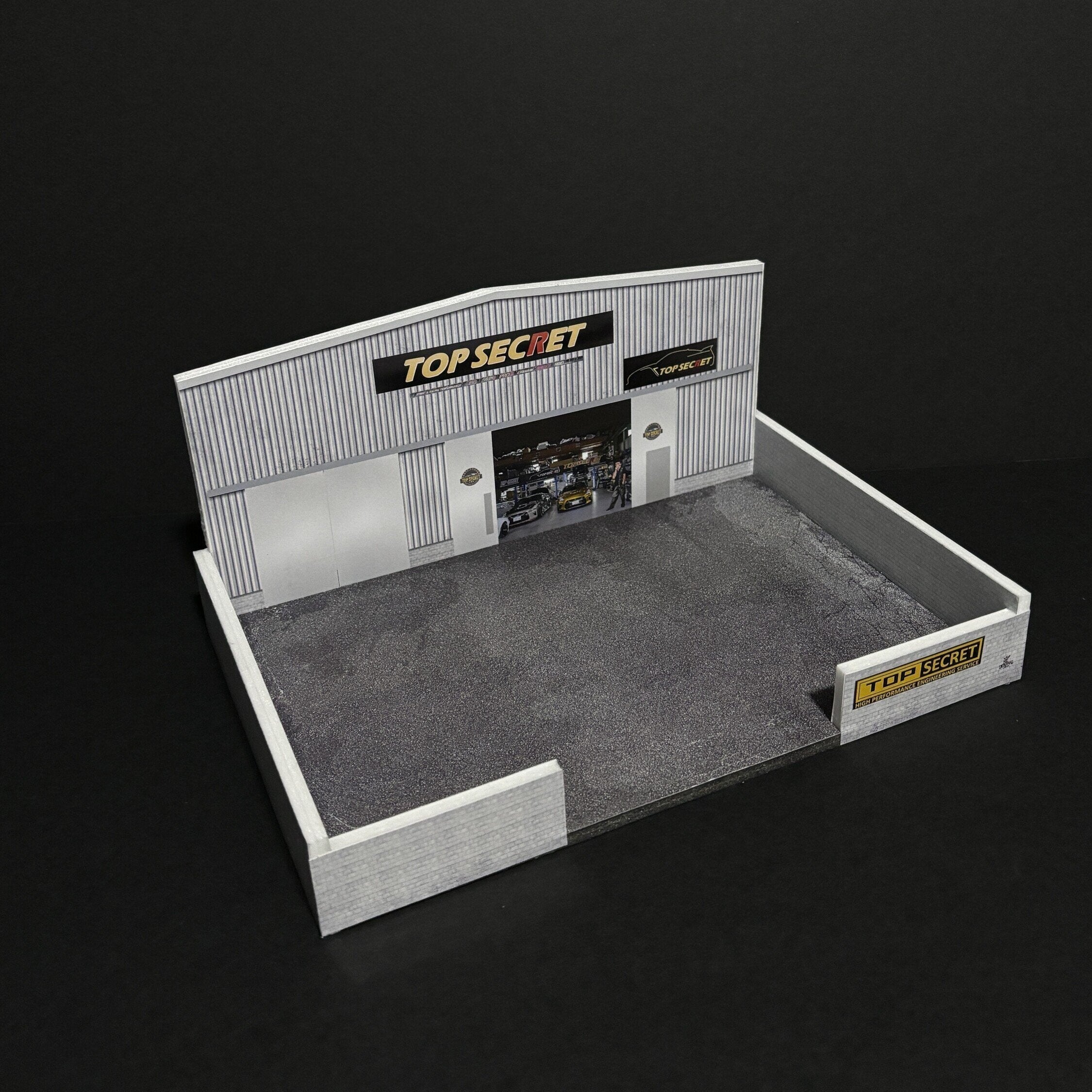 Mr Dioramas Top Secret Garage 1:64 Diorama Scene – AUSSIE diecast