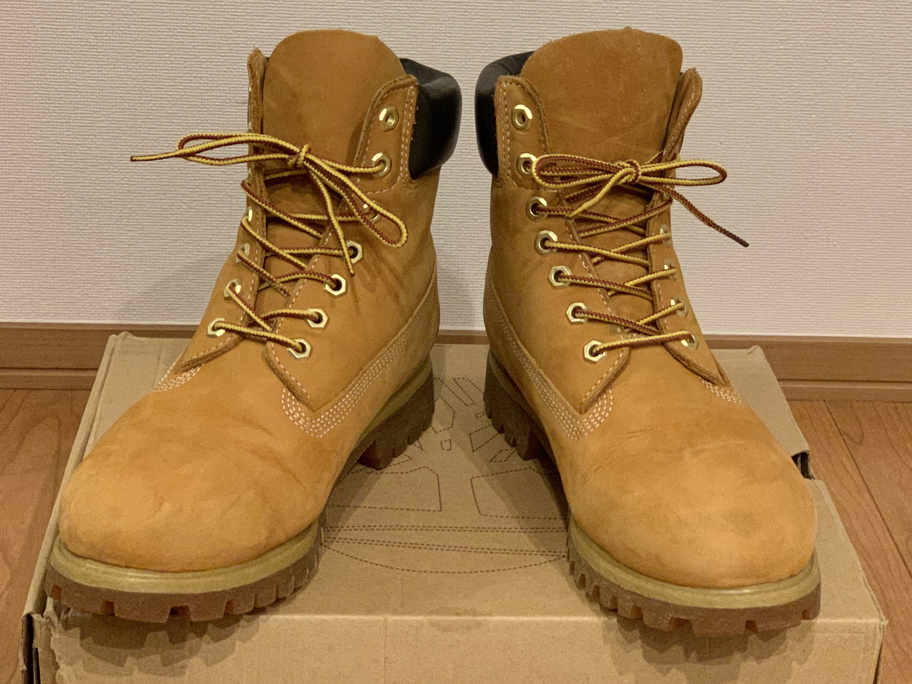 ティンバーランド(Timberland )のイエローブーツのレビュー【雨の日も