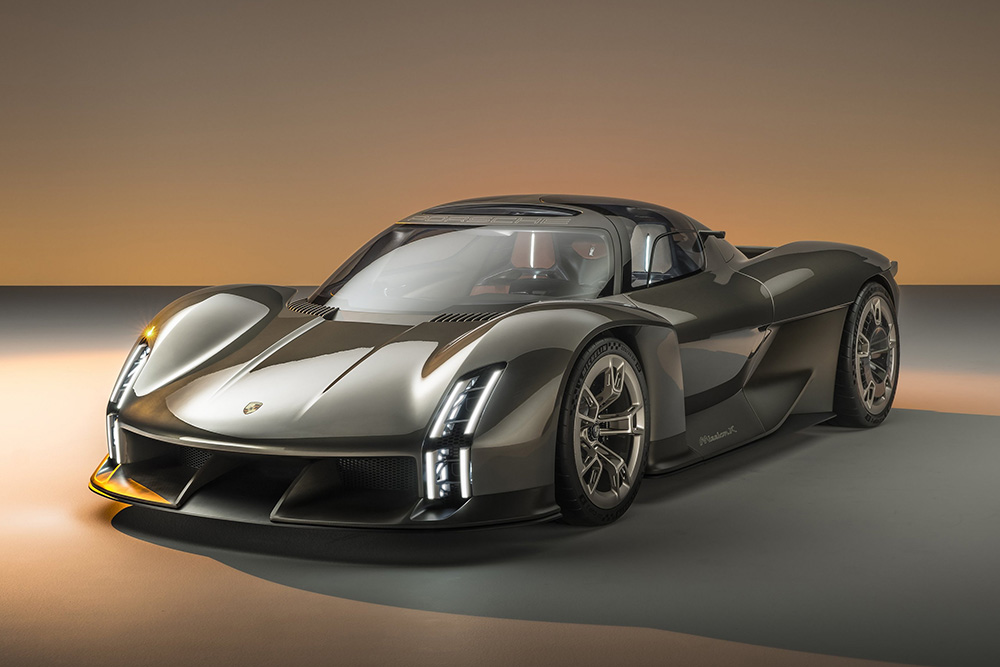 最速の公道仕様車を目指すポルシェの次世代電動ハイパーカー