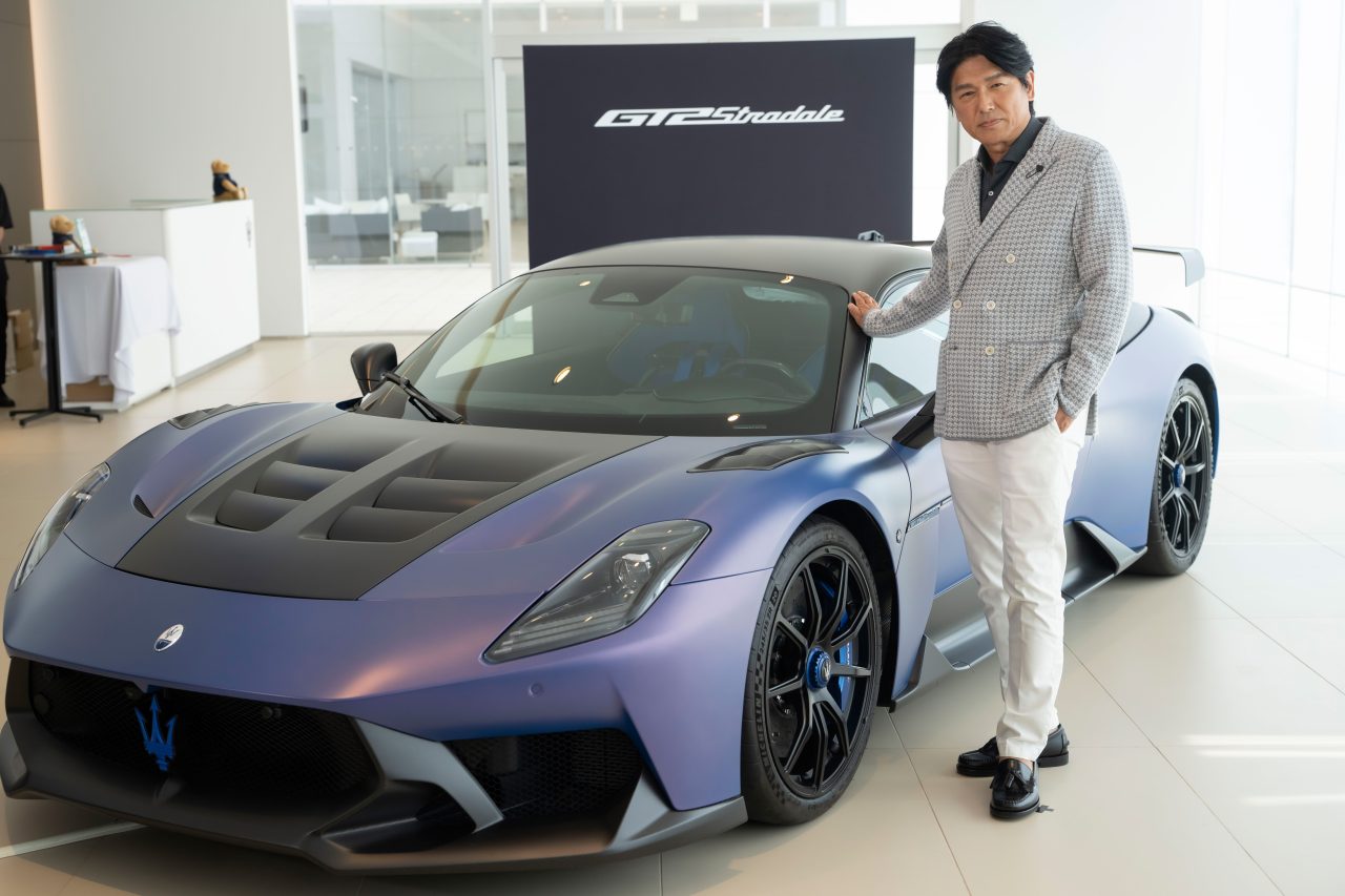 スポーツカーをこよなく愛する高橋克典さんが語るマセラティ「GT2