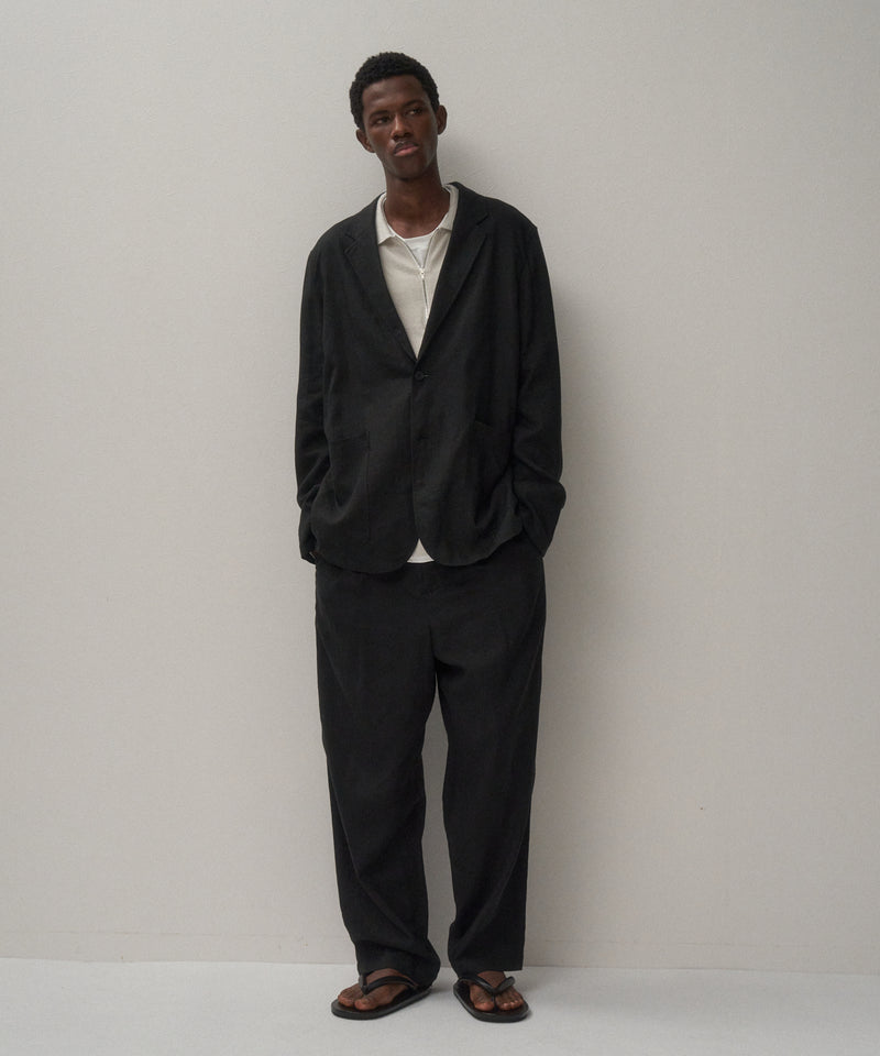 SILK LINEN MIXING | TAILORED JACKET – ATON | エイトン