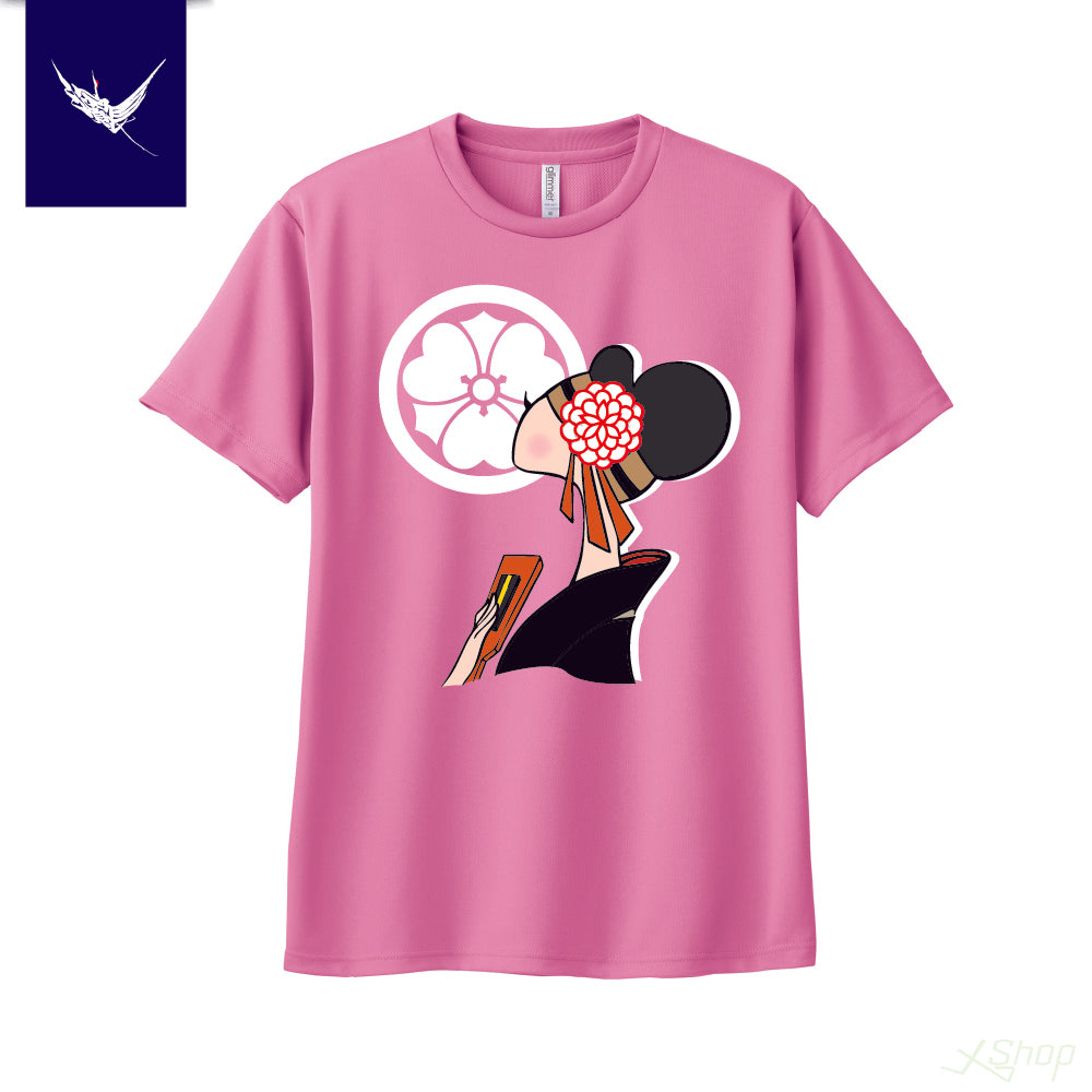 misha&puff□パイル地Tシャツ□ピンク misha&puff□パイル地Tシャツ