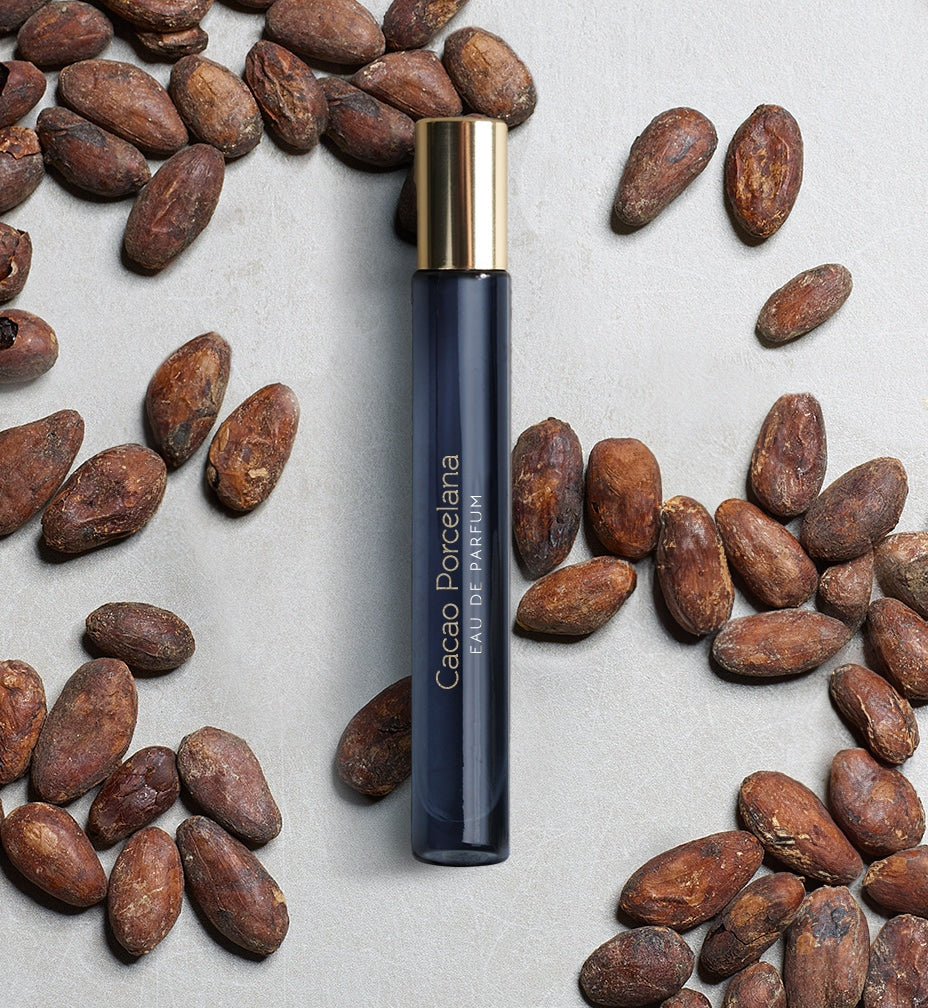 Cacao Porcelana - Sweet, Woody Unisex Perfume | Atelier Materi