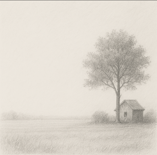 静けさは余白で語れ！鉛筆画で静寂を演出する5つの構図テクニック