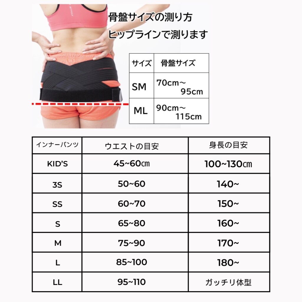 Yo-Ki-Hiインナー｜履くだけで骨盤を正しい位置に整え、姿勢改善・腰痛