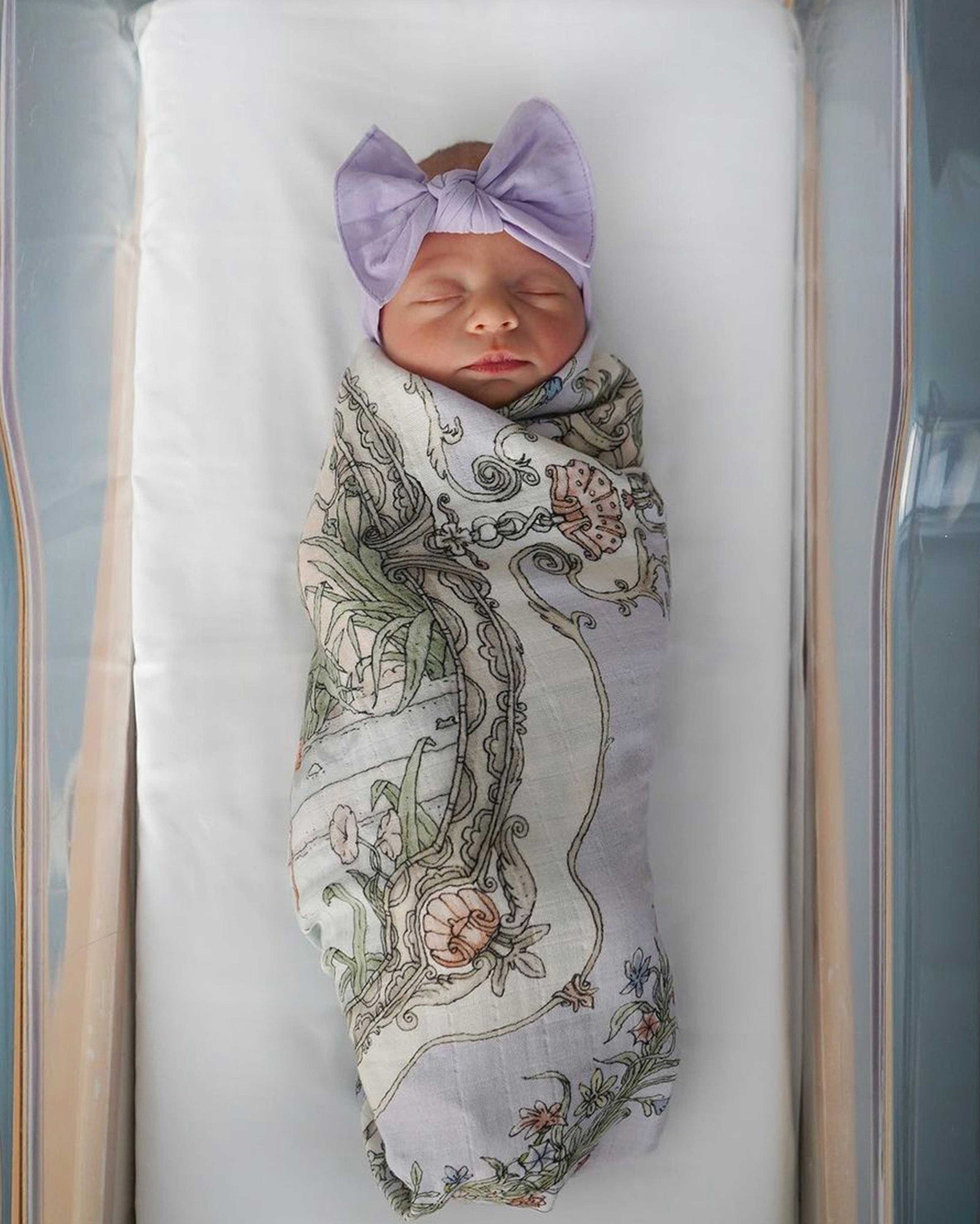 Carré - Tapestry Violet • Atelier Choux