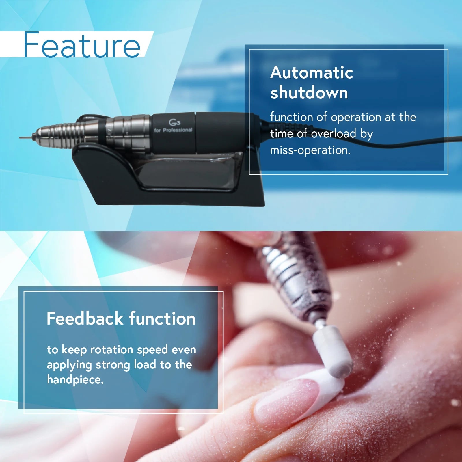 ATL- Urawa G3 Professional Portable Nail Drill | ATL Nail Supply